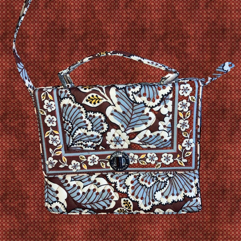 Vera Bradley Julia crossbody with turn latch NWOT